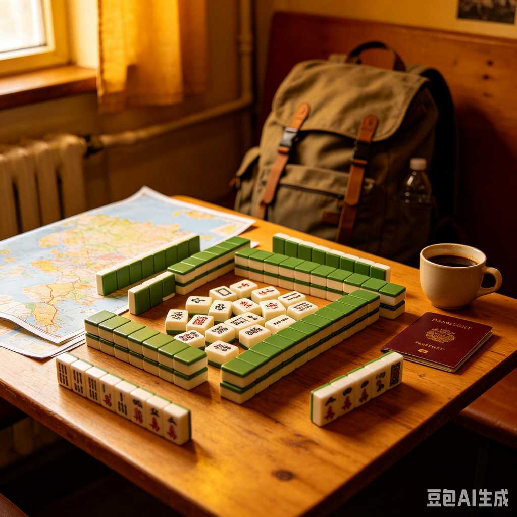 tourist souvenir mahjong set