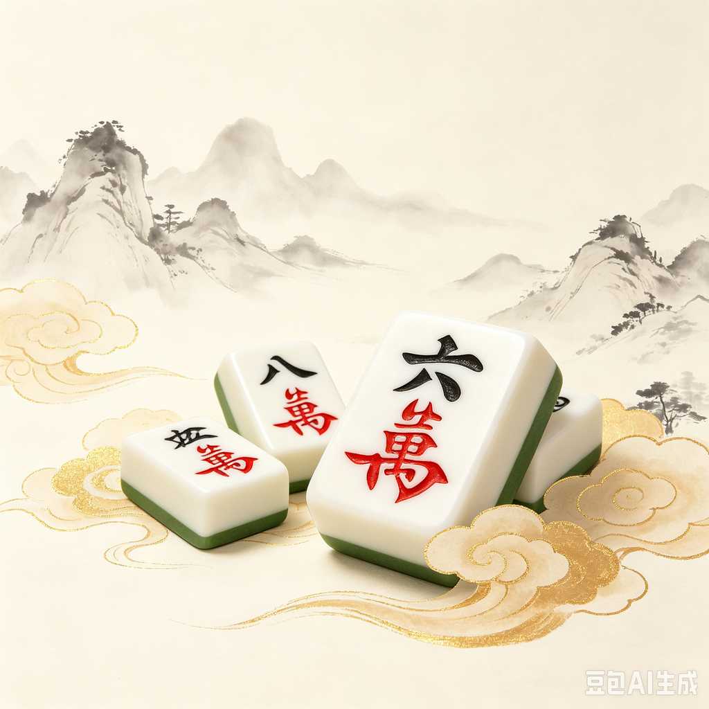 travel mahjong table mat set