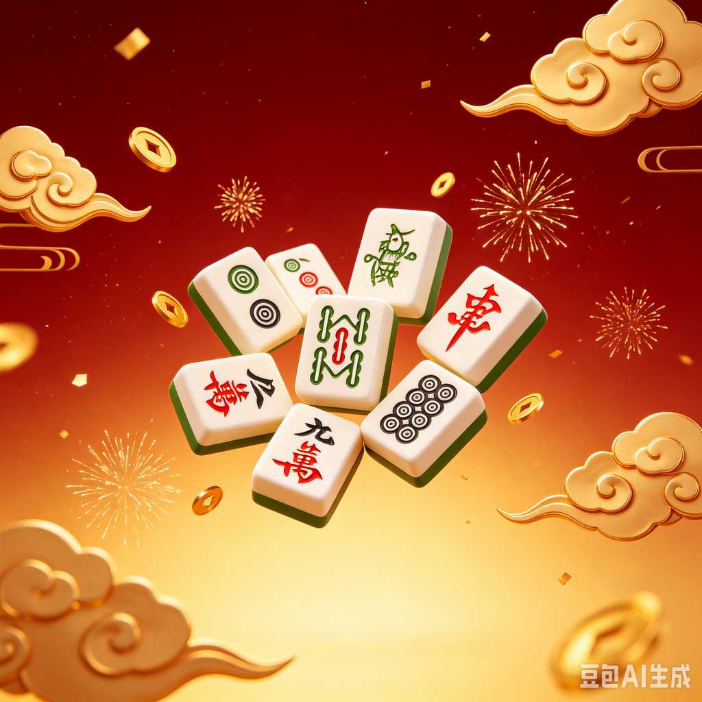 hand painted mahjong tiles