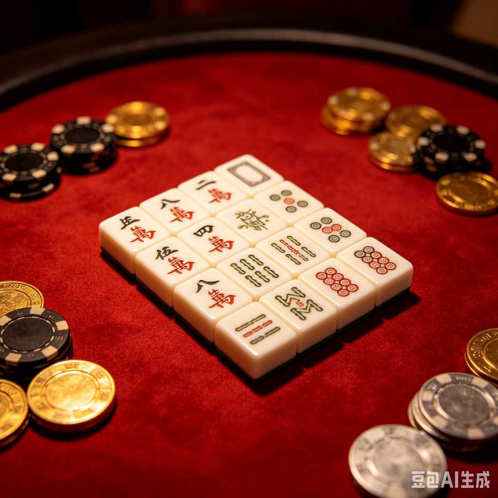 compact mahjong set for small home